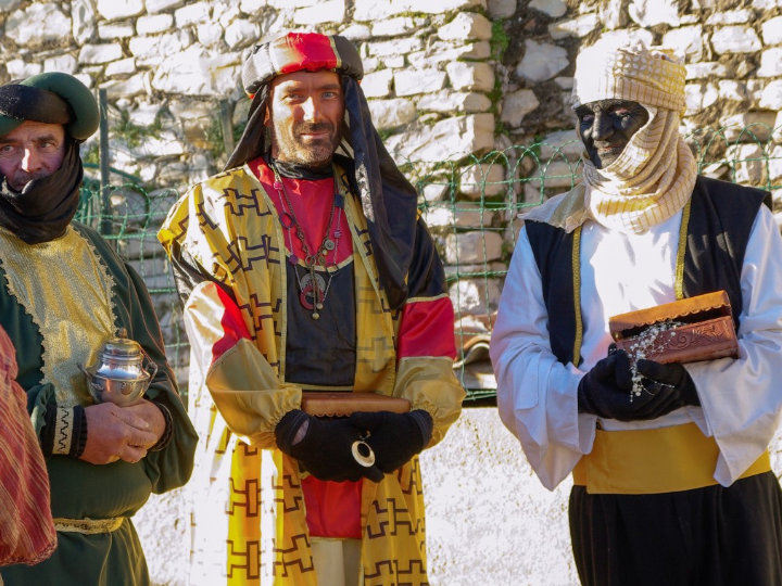 disfraz de paje rey mago melchor para adulto navidad