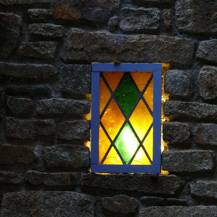 icon stained glass beachy blonde